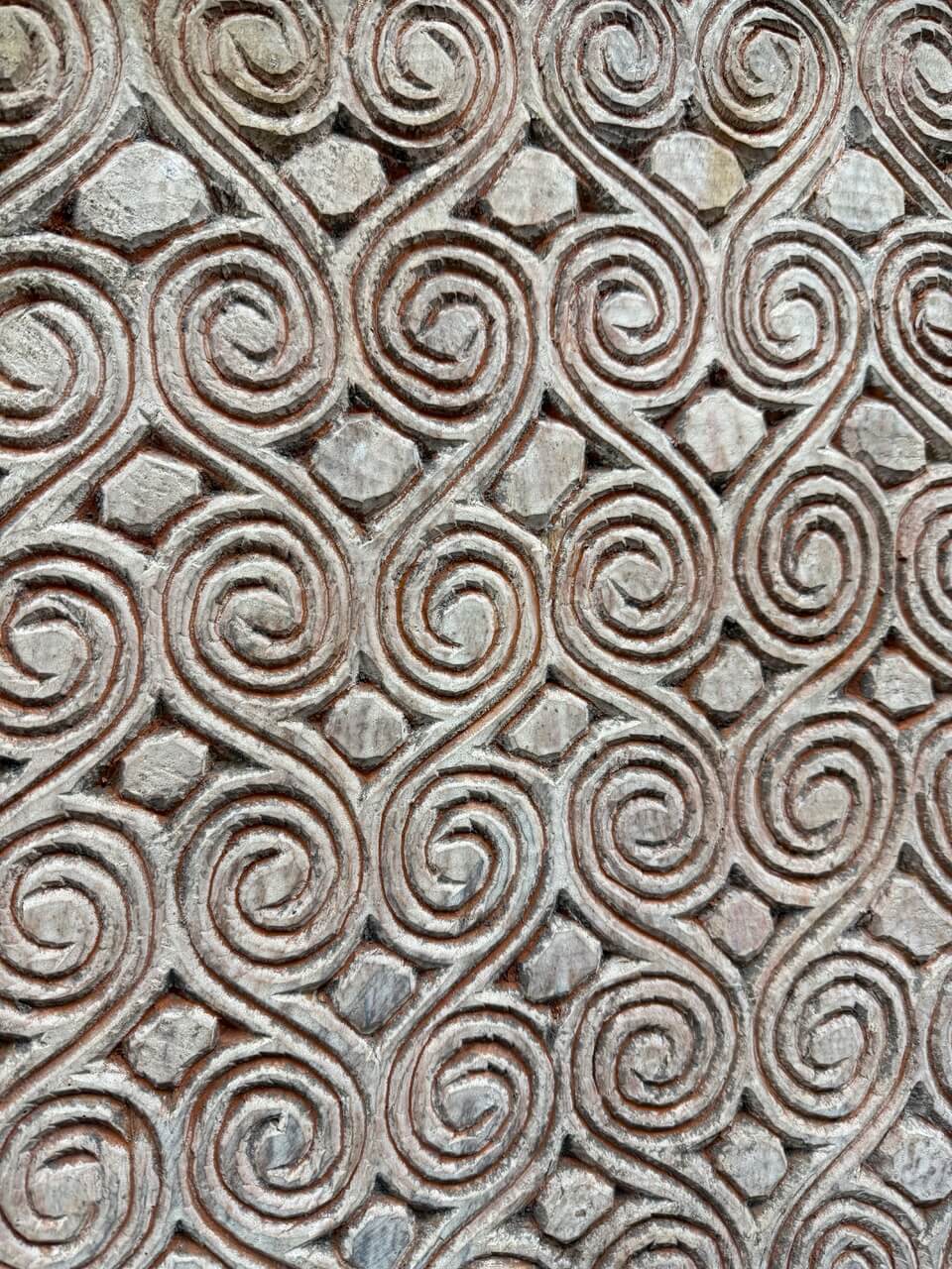 hand carved art panel