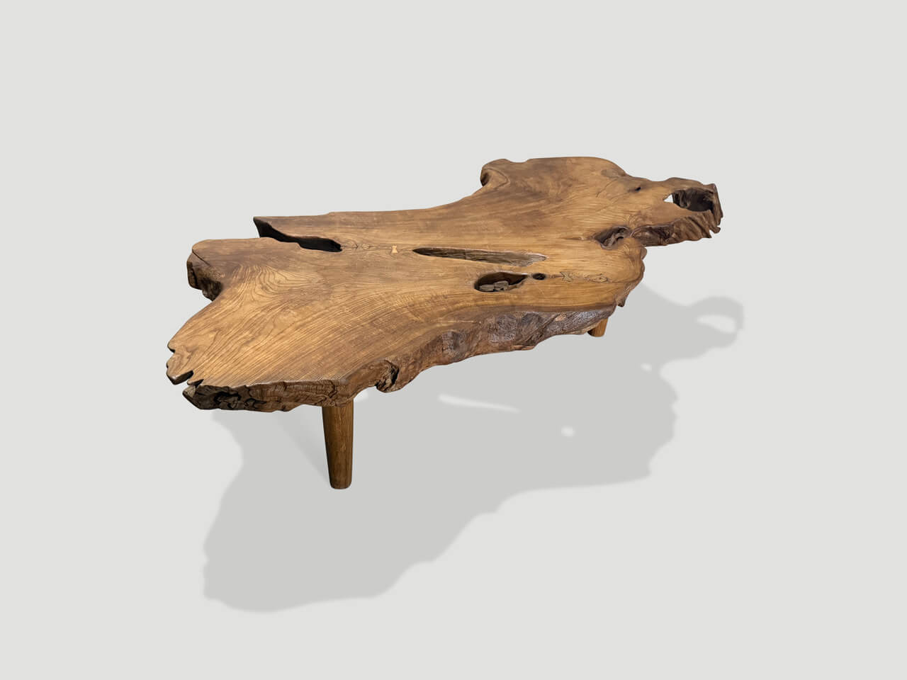 teak wood coffee table