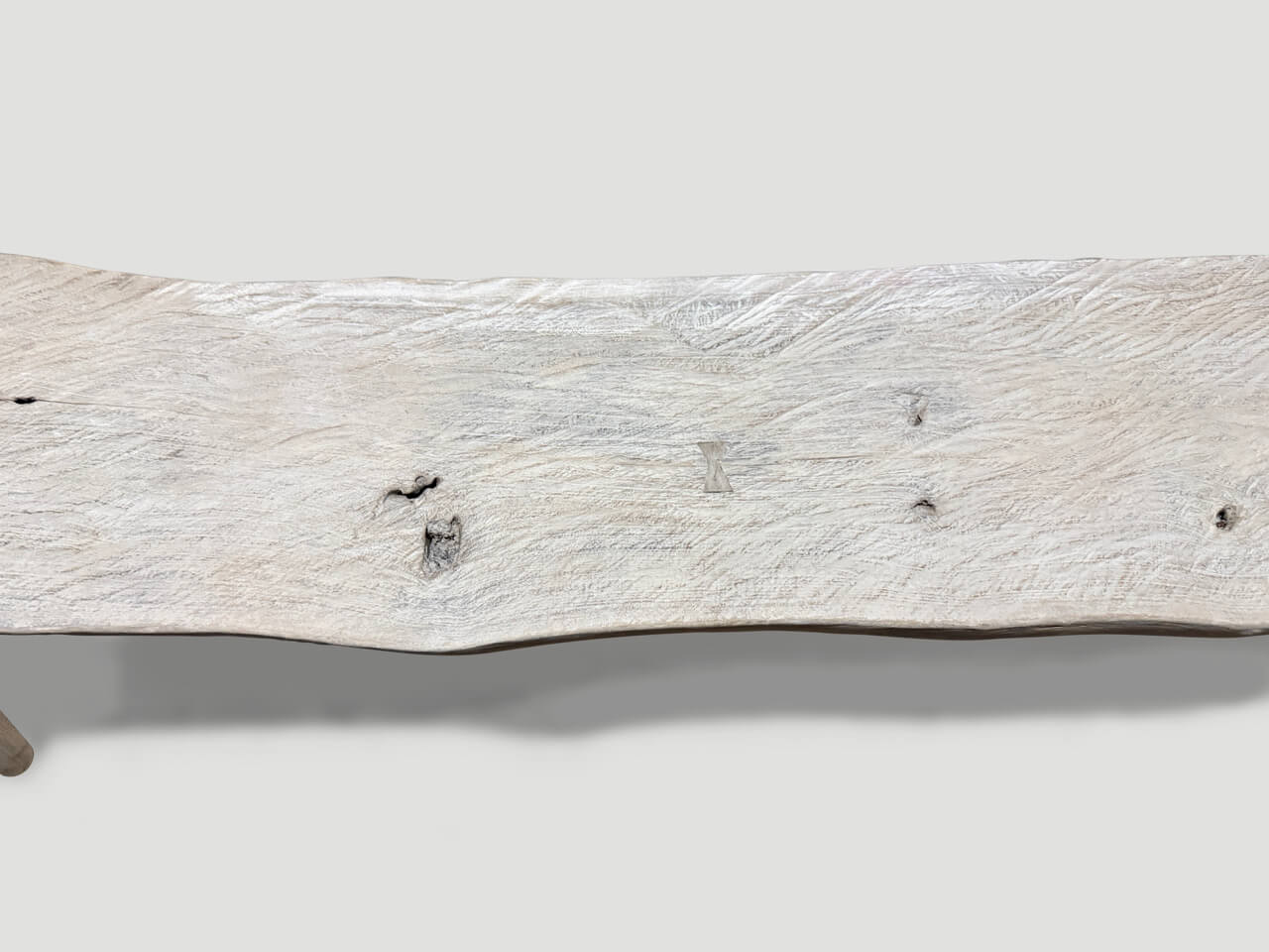modern organic long bench