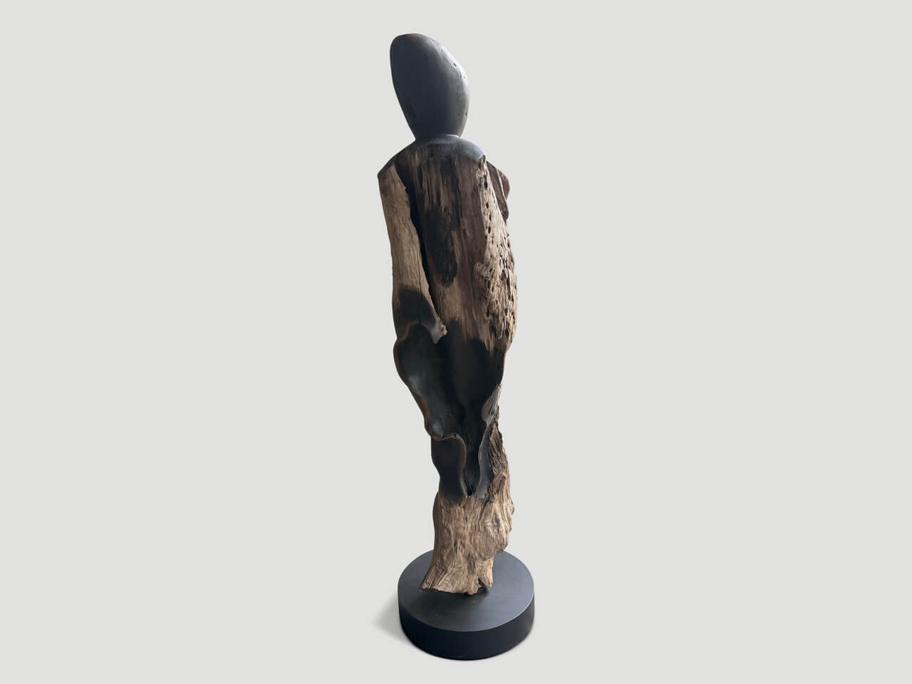 modern organic hand carved structure