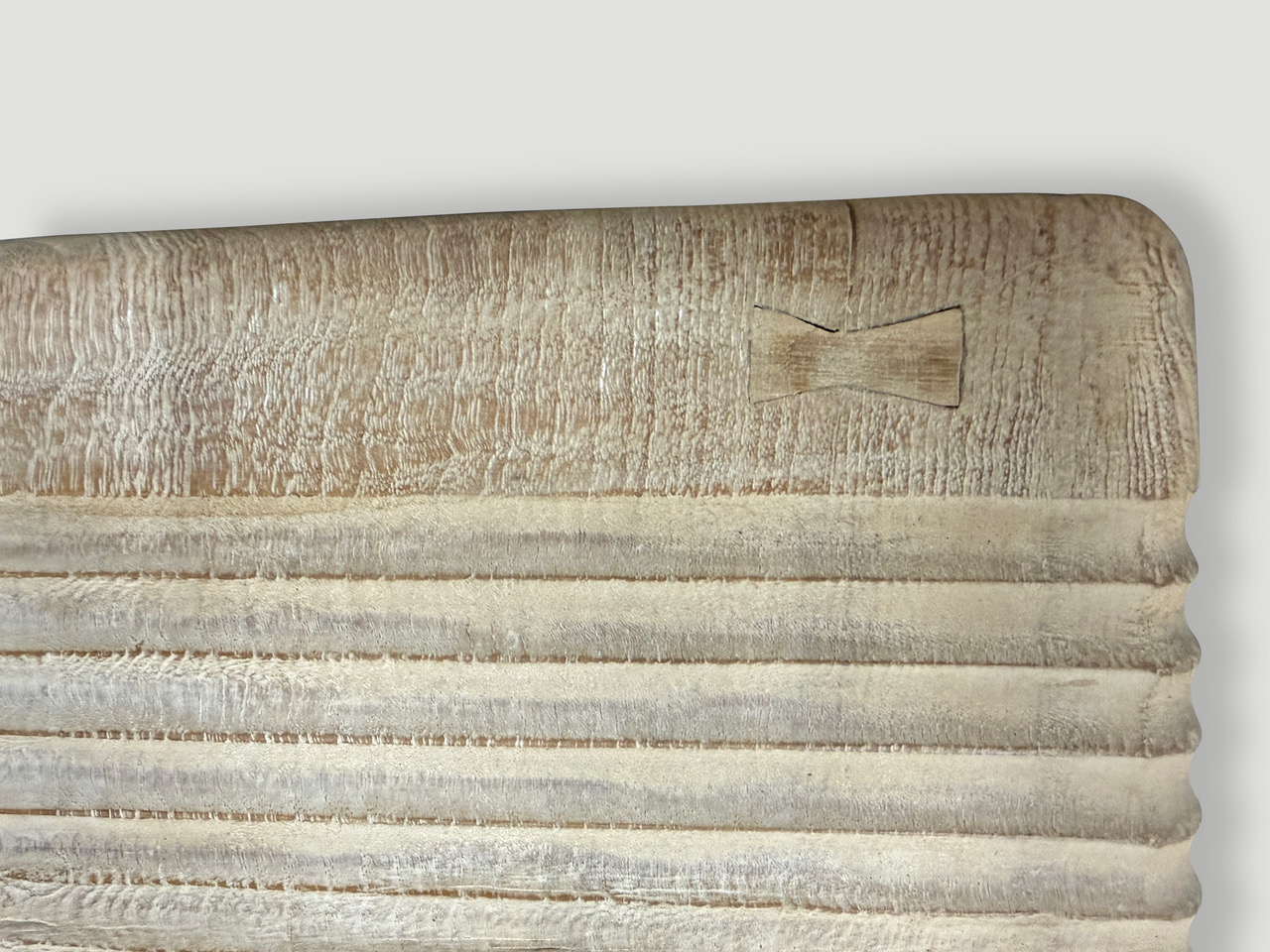 single slab of teak wood
