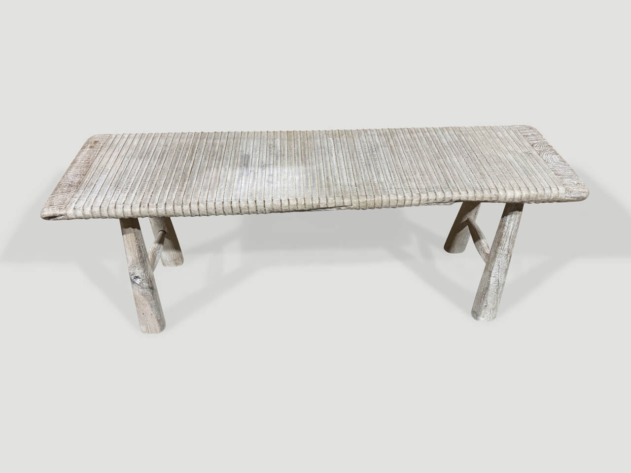 MINIMALIST HAND CARVED MODERN ORGANIC BENCH