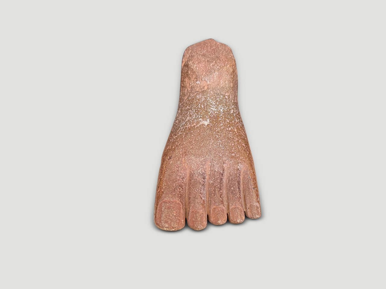 RIVER ROCK FOOT SCULPTURE